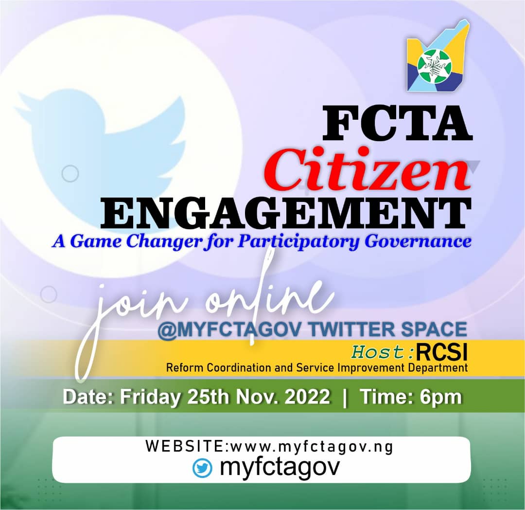 MYFCTAGOV TWITTER SPACE